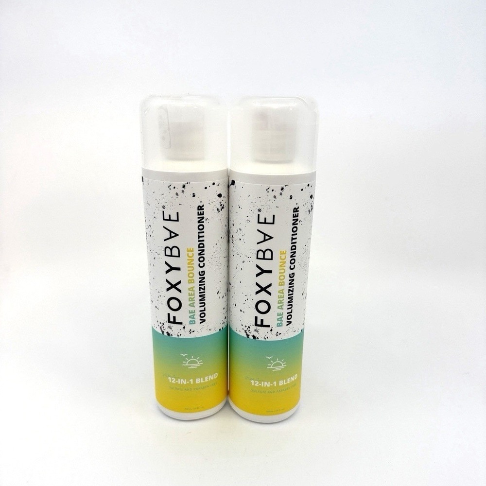 FoxyBae Bae Area Bounce Volumizing Conditioner‎ 12 oz 2 Pack New